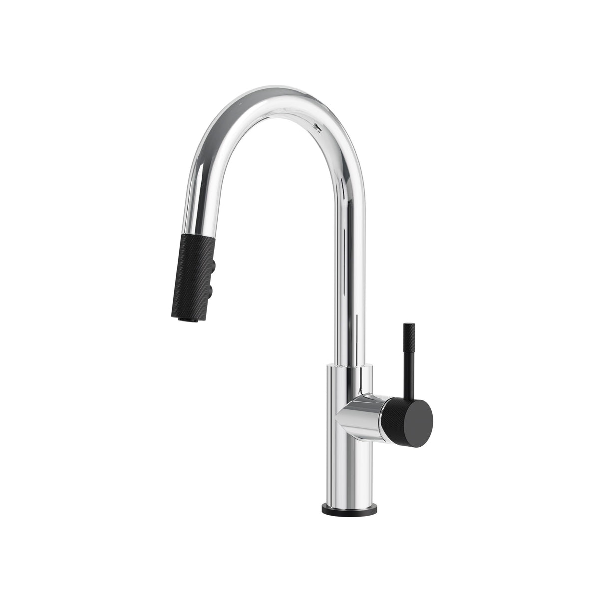 Aquabrass Xpress Umix Pull-down Kitchen Faucet 6235N in Polished Chrome
