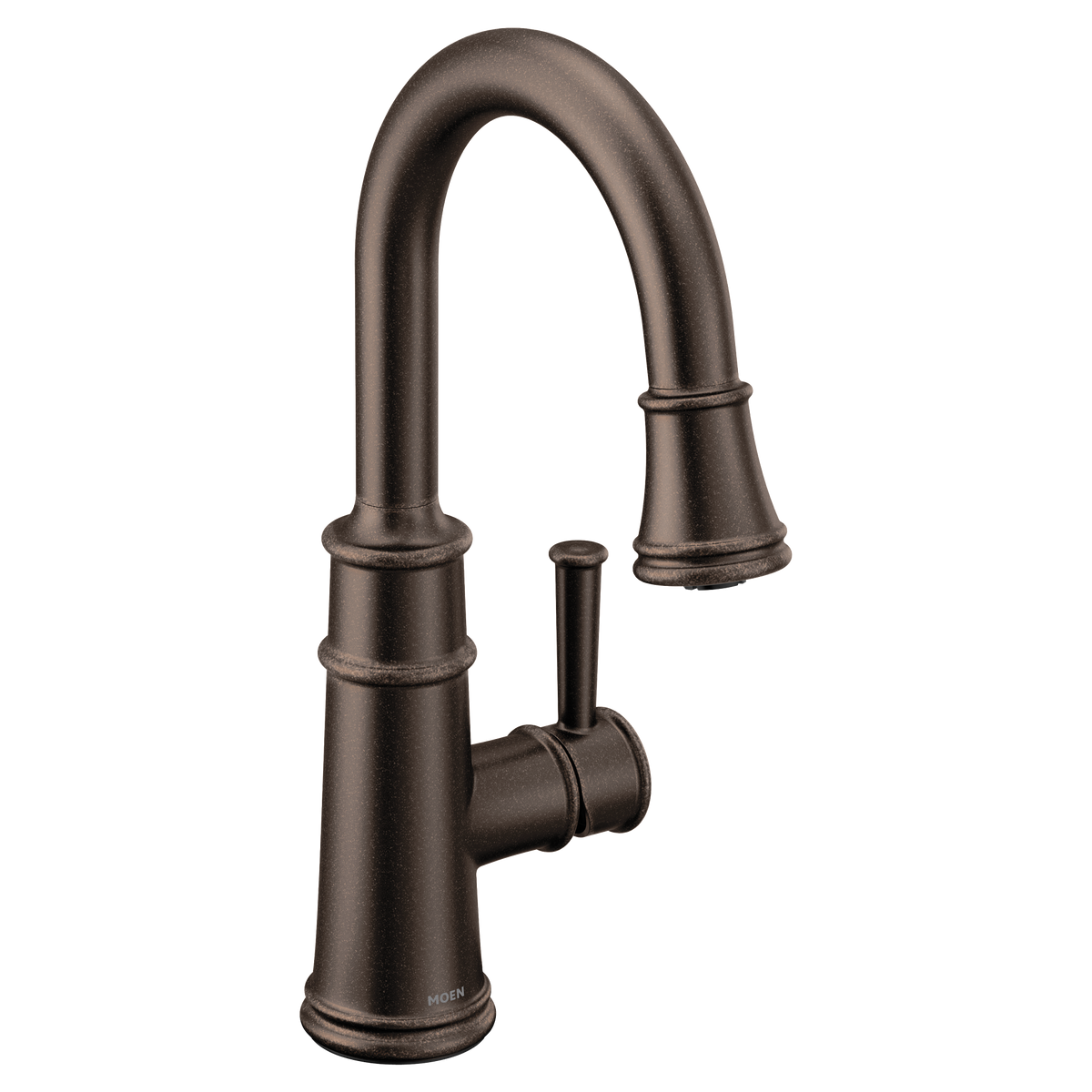 Moen Belfield Single-Handle High-Arc Pulldown Bar Faucet 6260 in Oil Rubbed Bronze (6260ORB)