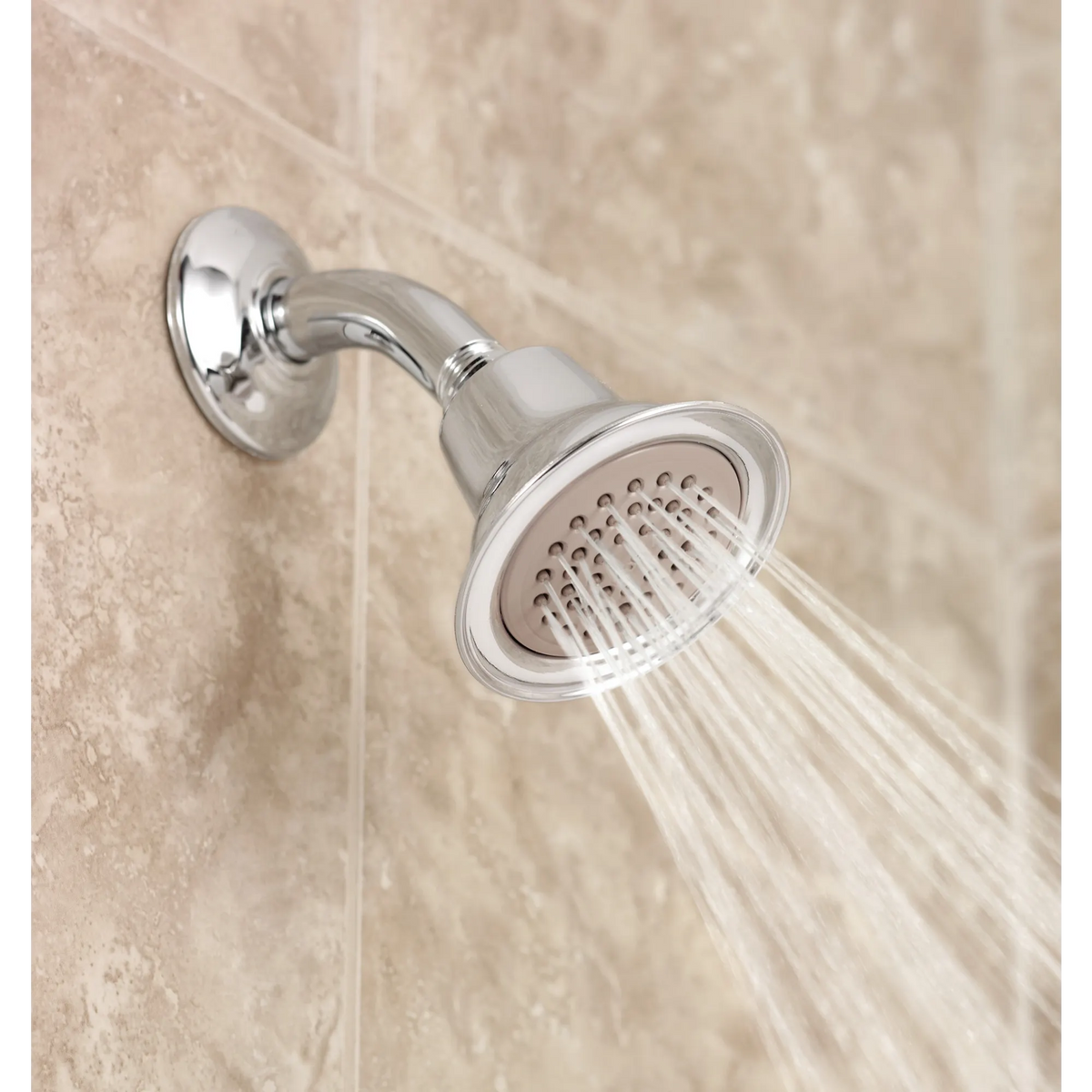 Moen One-Function 3 1/2" Diameter Spray Head Eco-Performance Showerhead 6313 in Chrome (6313) - view 2