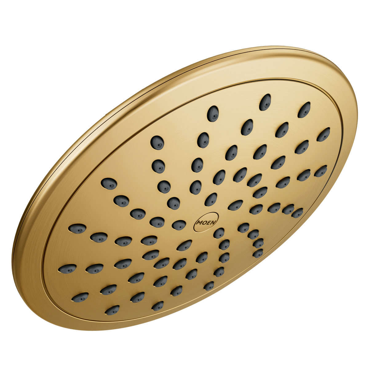 Moen One-Function 8" Diameter Spray Head Eco-Performance Rainshower 6345EP in Brushed Gold (6345EPBG)