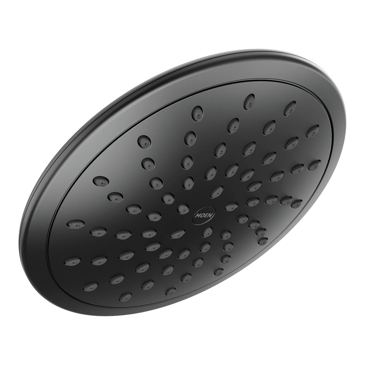 Moen One-Function 8" Diameter Spray Head Eco-Performance Rainshower 6345EP in Matte Black (6345EPBL) - view 2