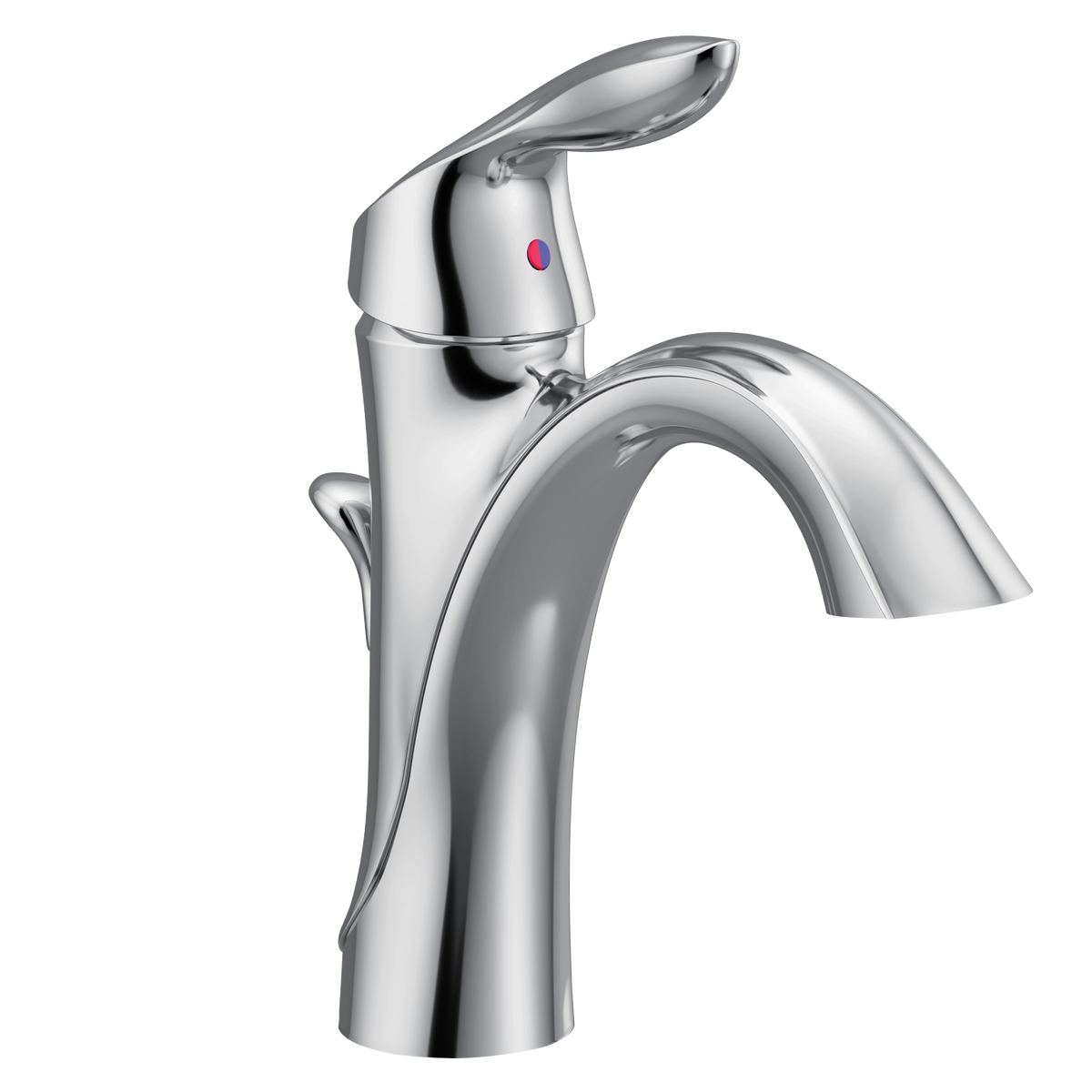 Moen Eva Single-Handle High-Arc Bathroom Faucet 6400 in Chrome (6400)