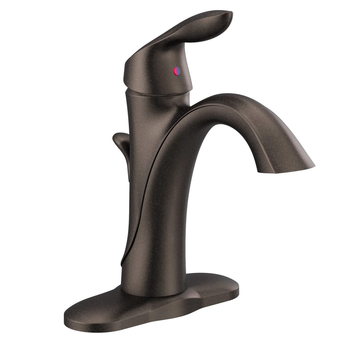 Moen Eva Single-Handle High-Arc Bathroom Faucet 6400 in Oil Rubbed Bronze (6400ORB) - view 2
