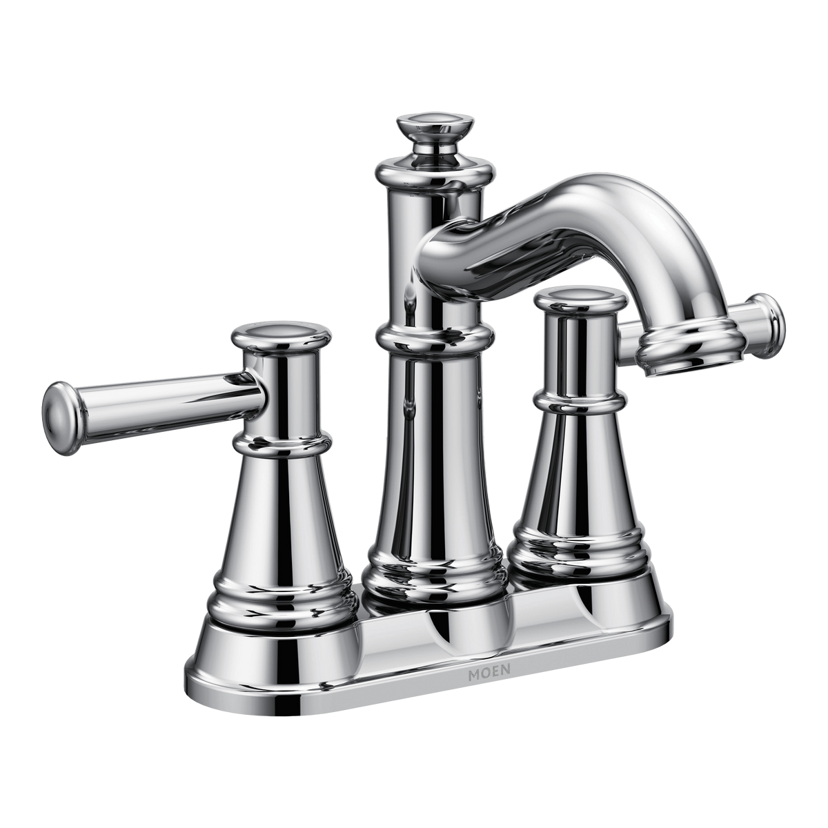 Moen Belfield Two-Handle High-Arc Bathroom Faucet 6401 in Chrome (6401)