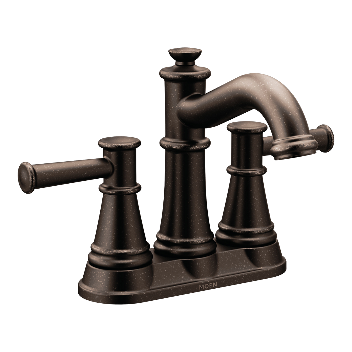 Moen Belfield Two-Handle High-Arc Bathroom Faucet 6401 in Oil Rubbed Bronze (6401ORB)