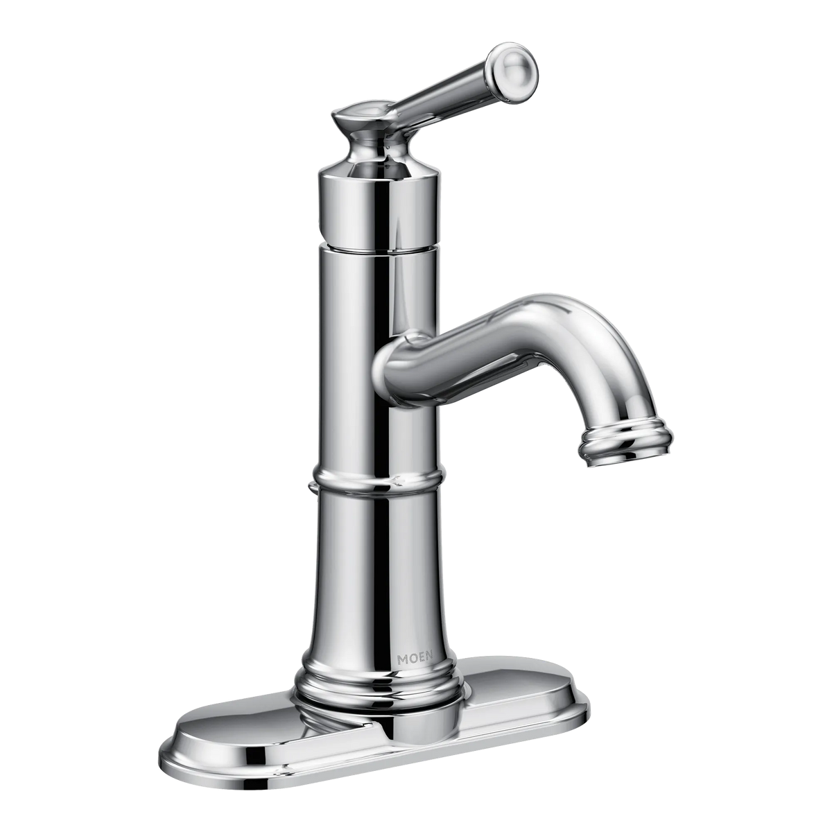 Moen Belfield Single-Handle High-Arc Bathroom Faucet 6402 in Chrome (6402) - view 2
