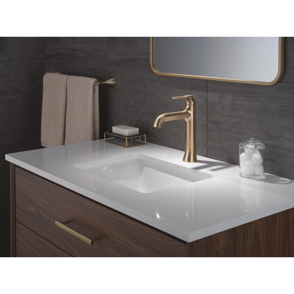 Delta Bonacci Single Handle Mid-Height Bathroom Faucet 645