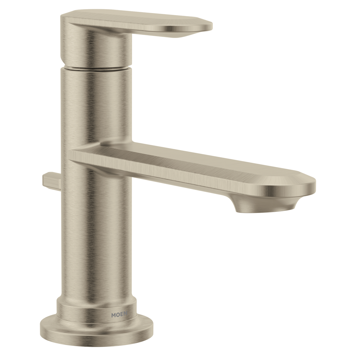 Moen Greenfield Single-Handle High-Arc Bathroom Faucet 6504 in Brushed Nickel (6504BN)