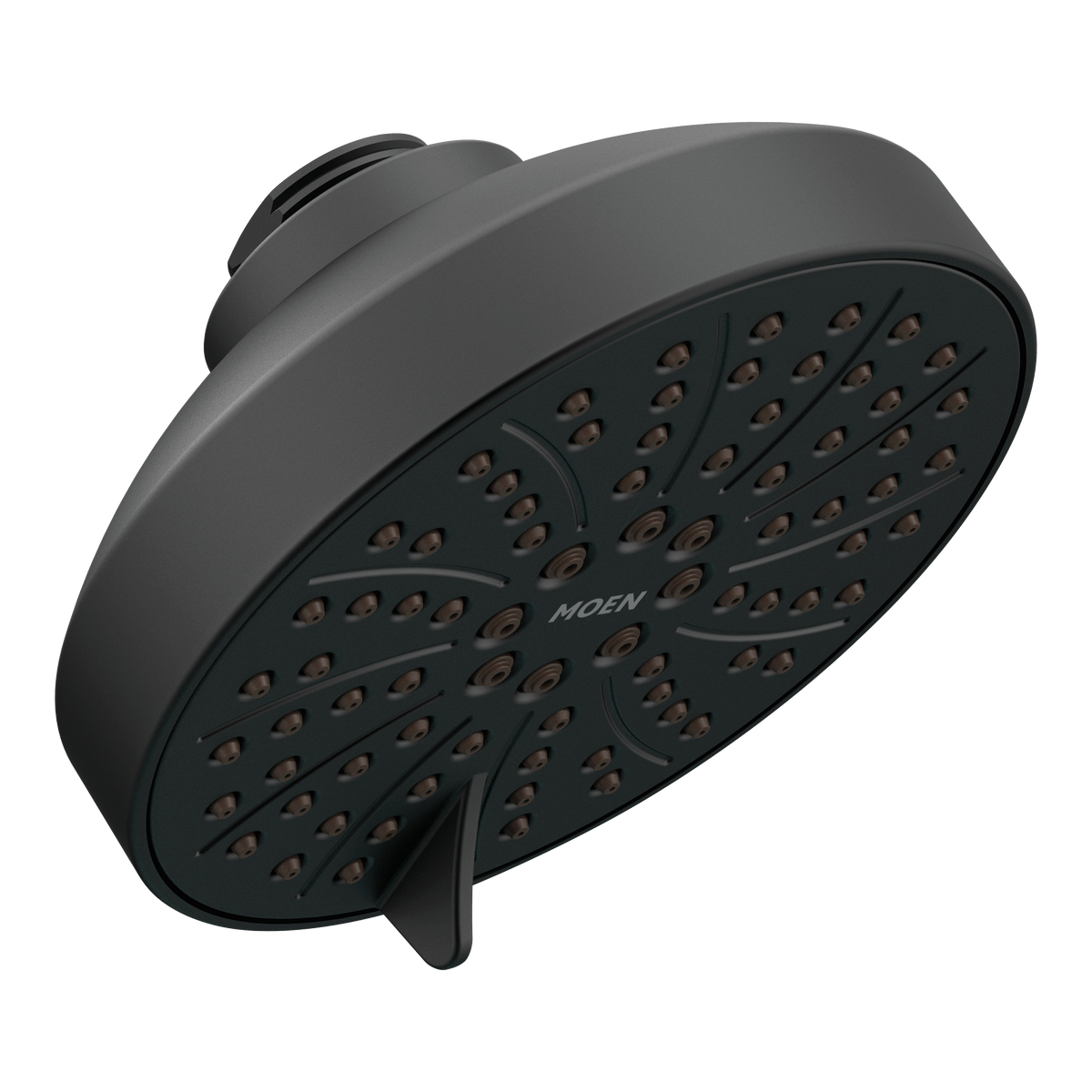 Moen Six-Function 4.5" Diameter Spray Head Eco-Performance Showerhead 6512EP15 in Matte Black (6512EP15BL)