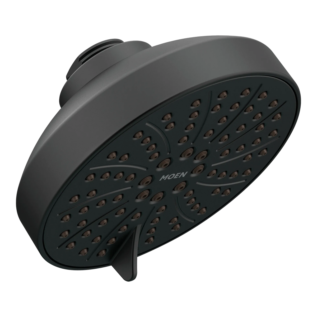 Moen Eco-Performance Six-Function 4.5" Diameter Standard Spray Head 6512EP in Matte Black (6512EPBL) - view 2