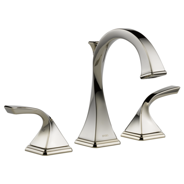 Brizo Widespread Lavatory Faucet 1.5 GPM 65330LF-PN - Plumbing Market
