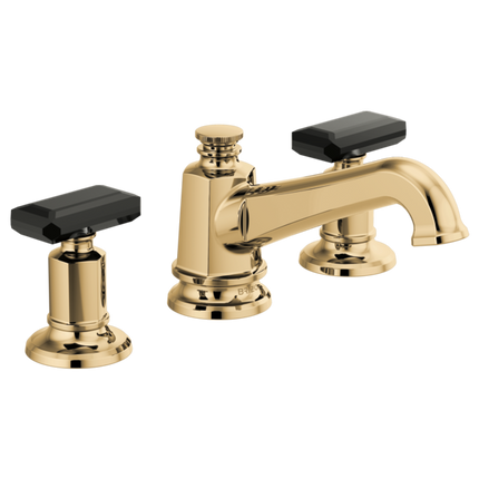 Brizo Widespread Lavatory Faucet with Angled Spout - Less Handles 1.5 GPM 65378LF-PGLHP - Plumbing Market