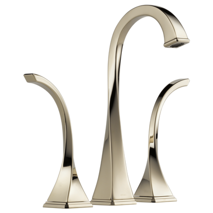 Brizo Widespread Vessel Lavatory Faucet 1.5 GPM 65430LF-PN - Plumbing Market