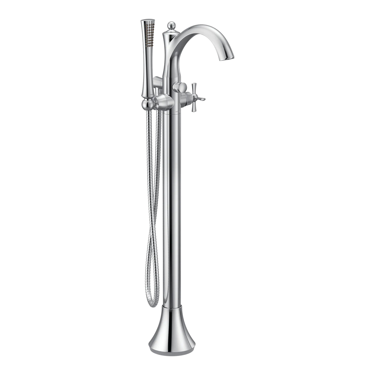 Moen Wynford Single-Handle Tub Filler With Hand Shower 655 in Chrome (655) - view 3