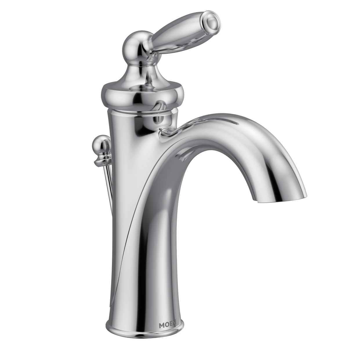Moen Brantford Single-Handle High-Arc Bathroom Faucet 6600 in Chrome (6600)