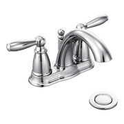 Moen Brantford Two-Handle High-Arc Bathroom Faucet 6610 in Chrome (6610)