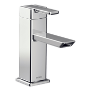 Moen 90 Degree Single-Handle Low-Arc Bathroom Faucet S6700 in Chrome (S6700)
