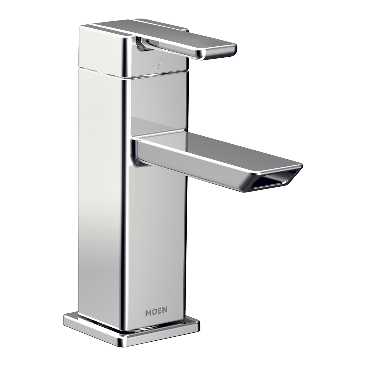 Moen 90 Degree Single-Handle Low-Arc Bathroom Faucet S6700 in Chrome (S6700)