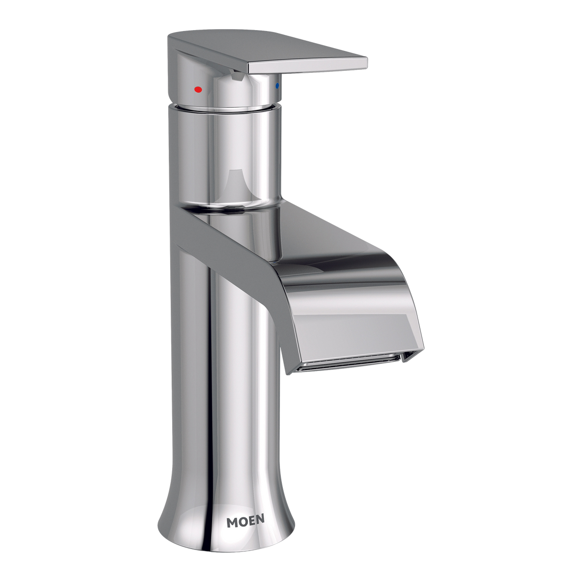 Moen Genta LX Single-Handle High-Arc Bathroom Faucet 6702 in Chrome (6702)