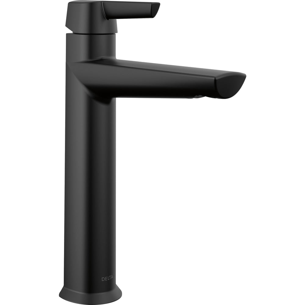 Delta Galeon Single Handle Mid-Height Bathroom Faucet - Matte Black