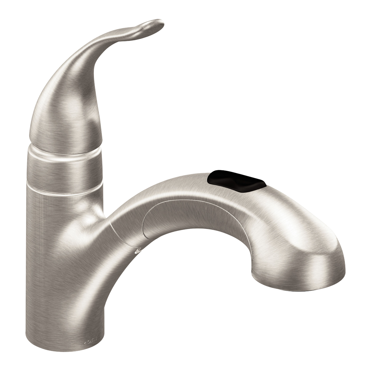 Moen Integra Single-Handle Low-Arc Pullout Kitchen Faucet 67315 in Spot Resist Stainless (67315SRS)