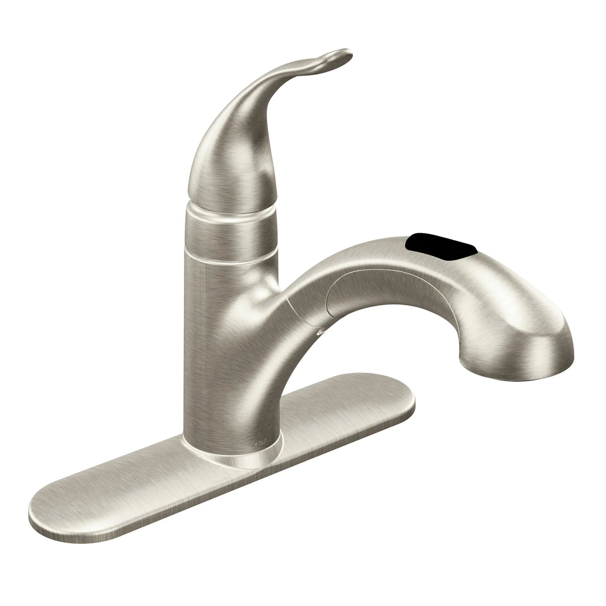 Moen Integra Single-Handle Low-Arc Pullout Kitchen Faucet 67315 in Spot Resist Stainless (67315SRS) - view 6