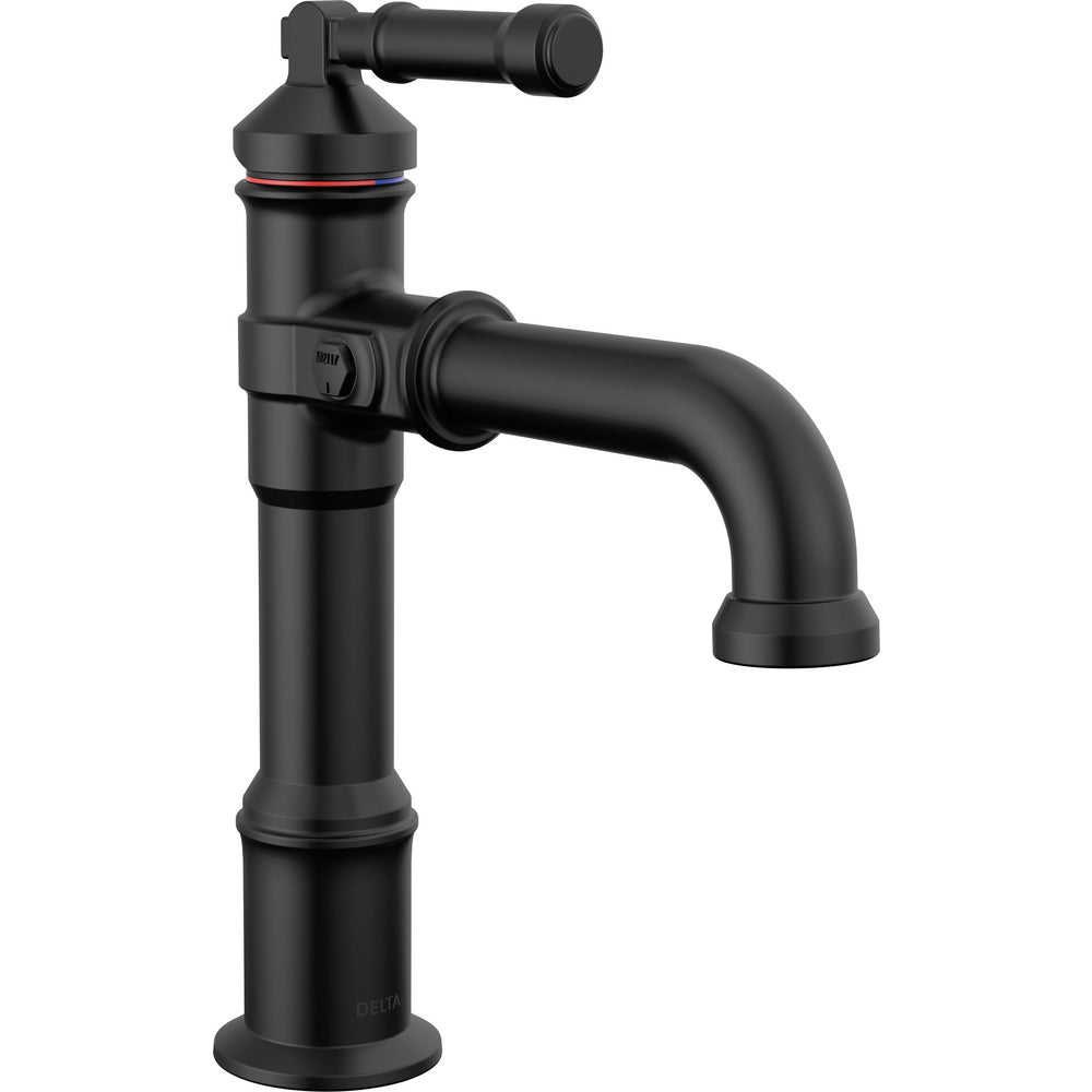Delta Broderick Single Handle Bathroom Faucet 684-DST - Matte Black