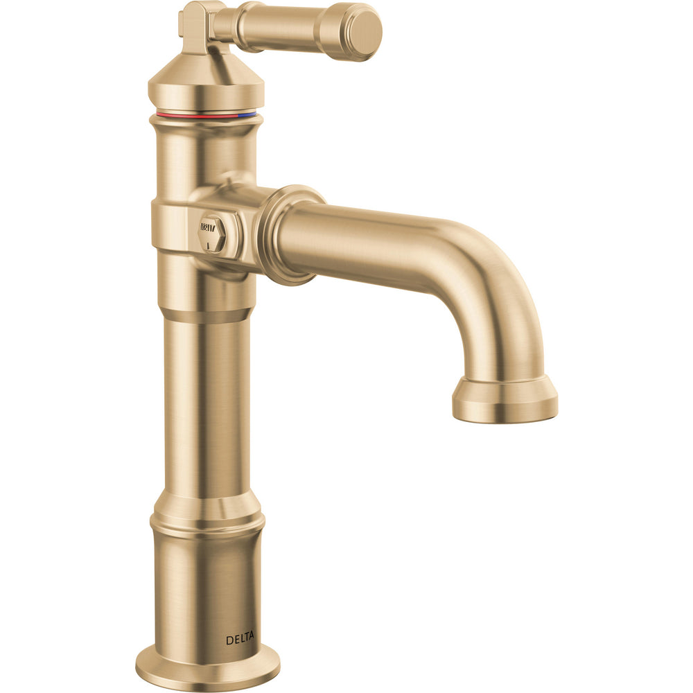 Delta Broderick Single Handle Bathroom Faucet 684-DST - Champagne Bronze