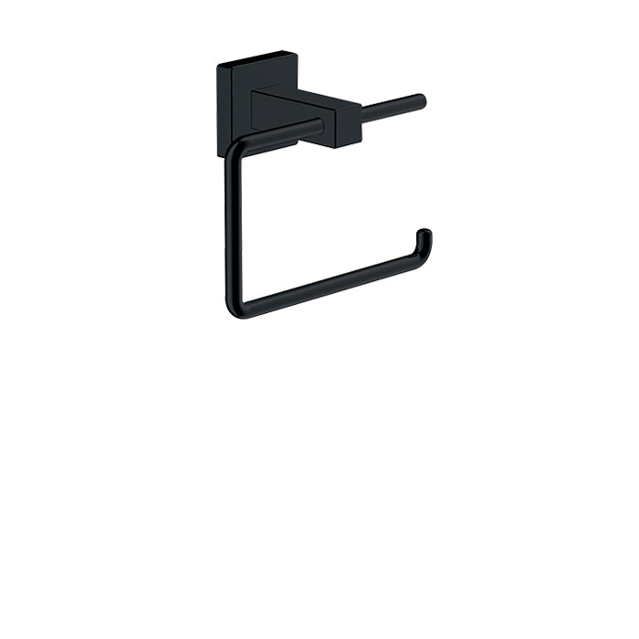 ALT 5 1/2" Square Wallmount Paper Holder 68811 in Electro Black