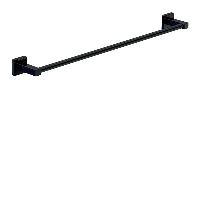 ALT 25" Square Wallmount Towel Bar 68831 in Electro Black