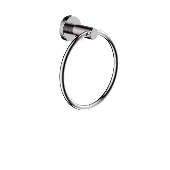 ALT 6" Round Wallmount Towel Ring 68870 in Polished Chrome