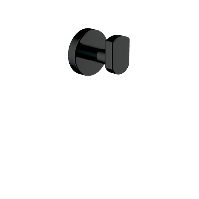 ALT 2" Round Wallmount Hook 68880 in Electro Black