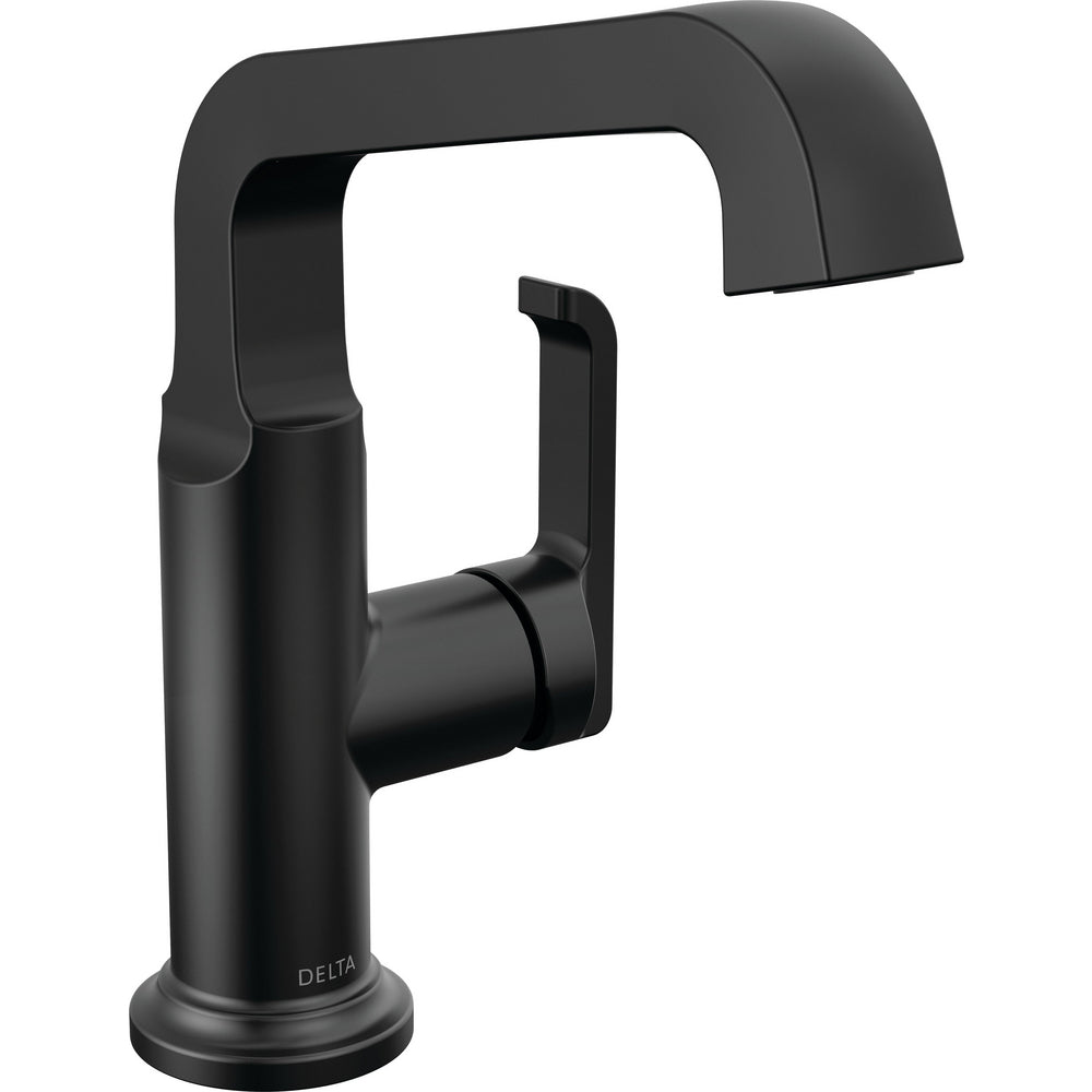 Delta Tetra Vessel Sink Bathroom Faucet - Matte Black