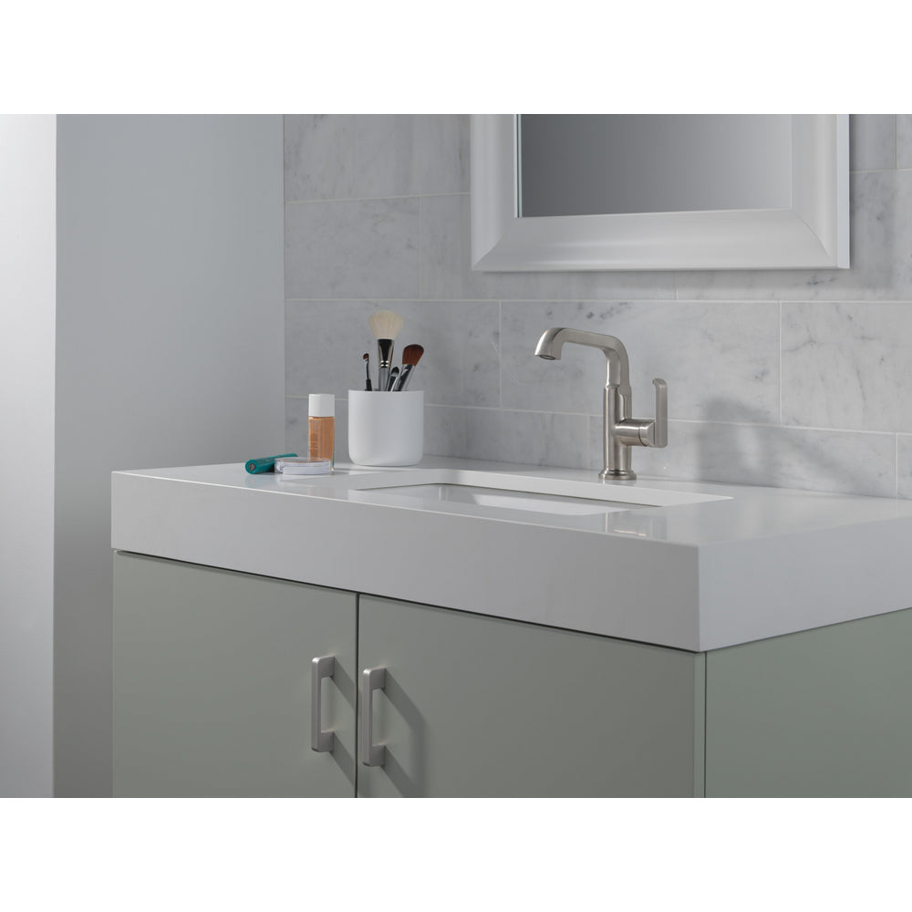 Delta Tetra Vessel Sink Bathroom Faucet - Stainless