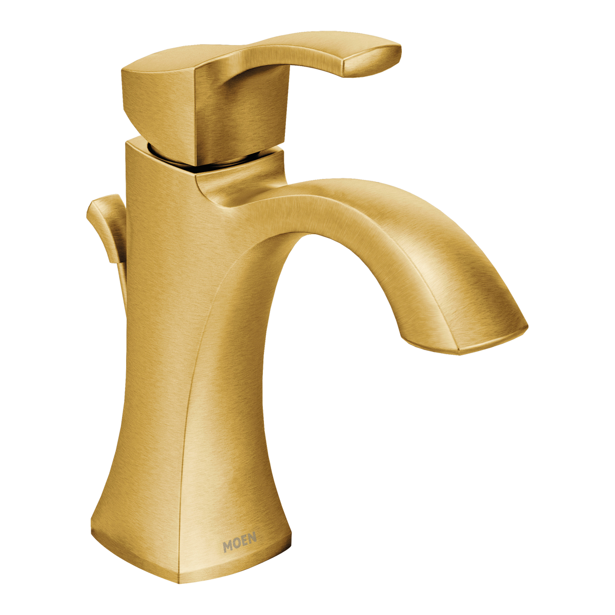 Moen Voss Single-Handle High-Arc Bathroom Faucet 6903 in Brushed Gold (6903BG)