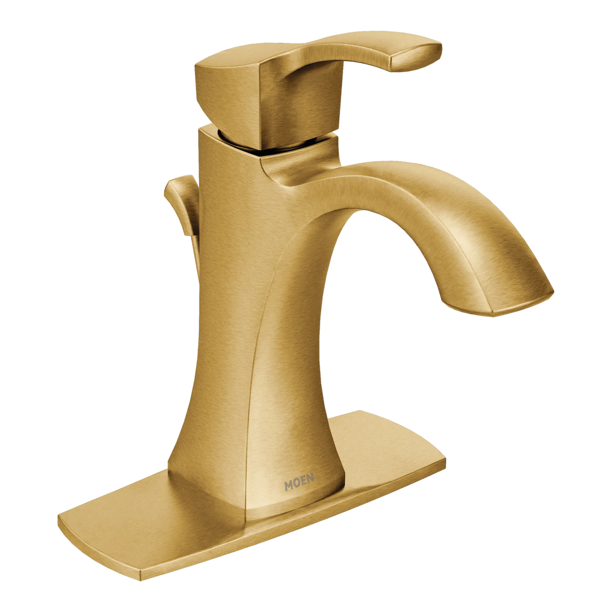 Moen Voss Single-Handle High-Arc Bathroom Faucet 6903 in Brushed Gold (6903BG) - view 2