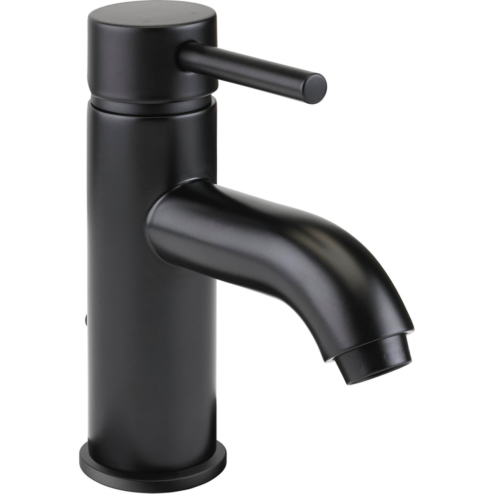 Delta Tommy Solid Handle Lavatory Faucet - Matte Black