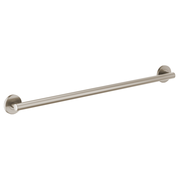 Brizo 36" Linear Round Grab Bar 693675-NK - Plumbing Market