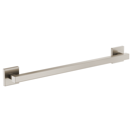 Brizo 24" Linear Square Grab Bar 69380-NK - Plumbing Market