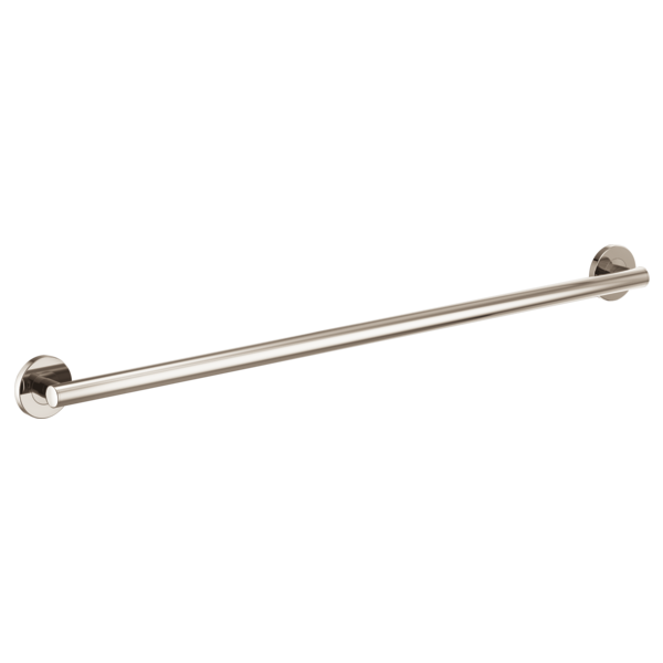 Brizo 42" Linear Round Grab Bar 694275-PN - Plumbing Market