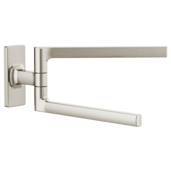 Brizo 8" Pivoting Towel Bar 694707-NK - Plumbing Market