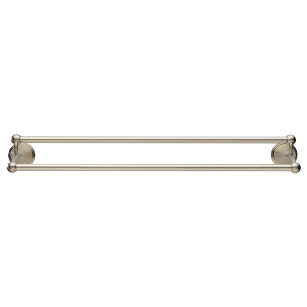 Brizo 24" Double Towel Bar 69525-BN - Plumbing Market