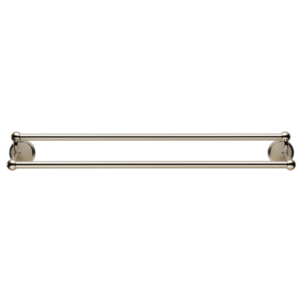 Brizo 24" Double Towel Bar 69525-PN - Plumbing Market