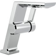 Delta Pivotal Single Handle Mid-Height Riser Faucet - Chrome