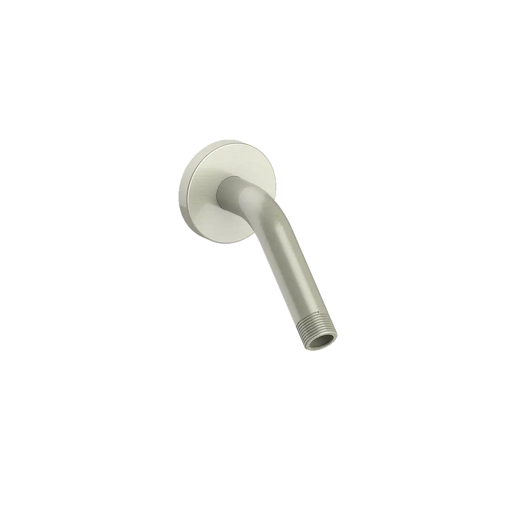 6" WALL MOUNT SHOWER ARM WITH ROUND FLANGE - Plumbing Market