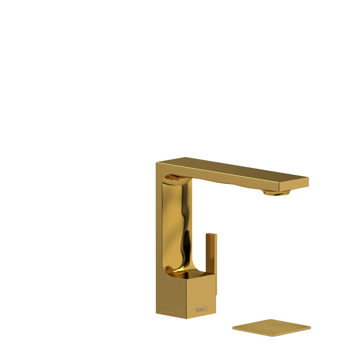 Riobel Reflet Single Handle Lavatory Faucet - Brushed Gold (RFS01BG)