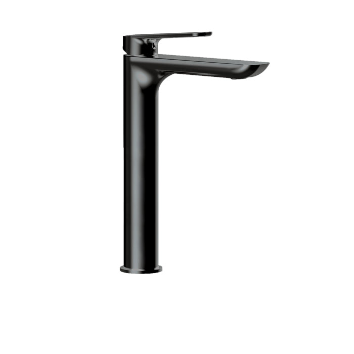 ALT Via Dante Tall Single-Hole Lavatory Faucet 70720 in Electro Black