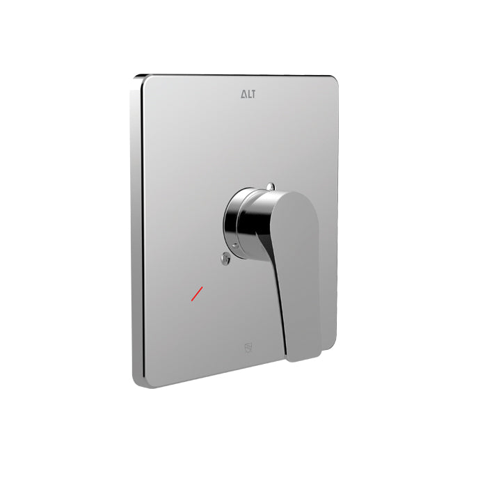 ALT Via Dante Trim Set for Pressure Balance Valve 70722 in Polished Chrome