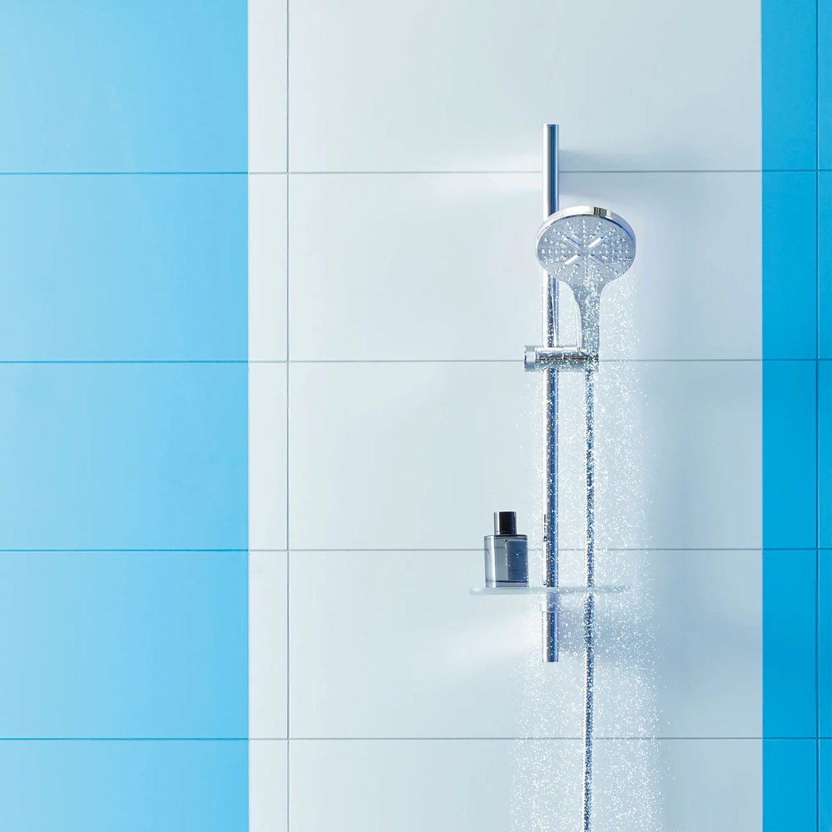 Grohe RAINSHOWER SMARTACTIVE 24IN ROUND HS SET  Chrome 26547000 - StarLight Chrome