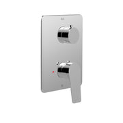 ALT Via Dante Trim Set for Uniplex Pressure Balance – 2-Way Diverter Non-Shared 70822 in Polished Chrome